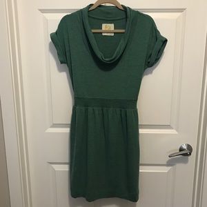 Anthropologie cowel neck dress